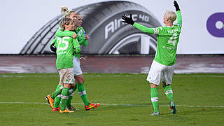 Wolfsburg needed extra time to see of SC Sand © Jan Kuppert