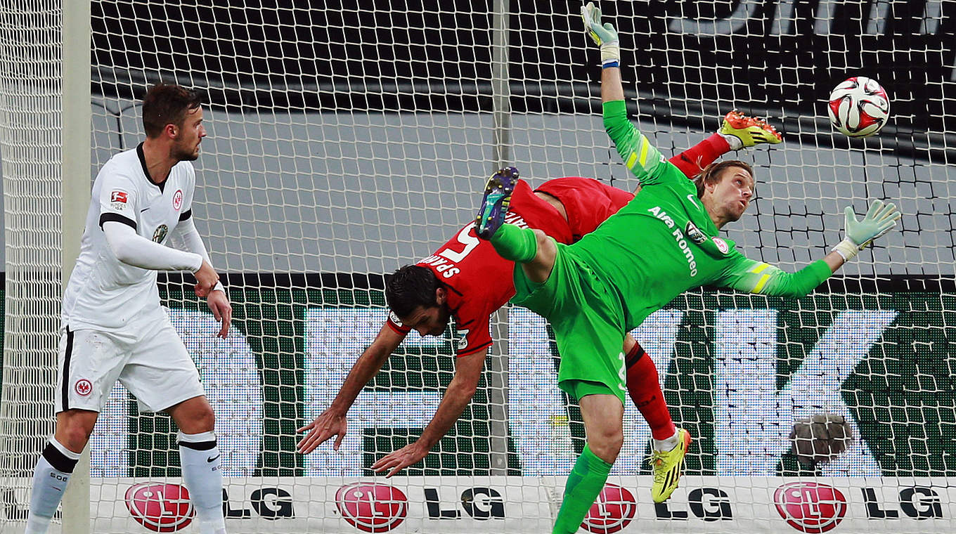 Kein Sieger in Leverkusen: Bayer und Frankfurt trennen sich remis © 2014 Getty Images