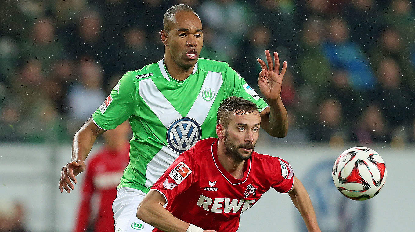 Naldo was the hero for Wolfsburg again. © 2014 Getty Images