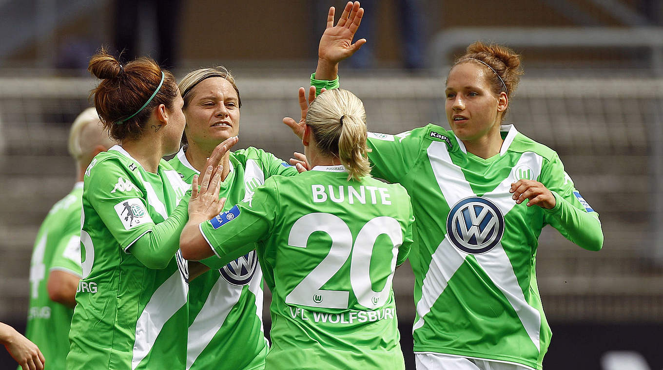 League leaders and sturdy defence: VfL Wolfsburg © 2014 Getty Images