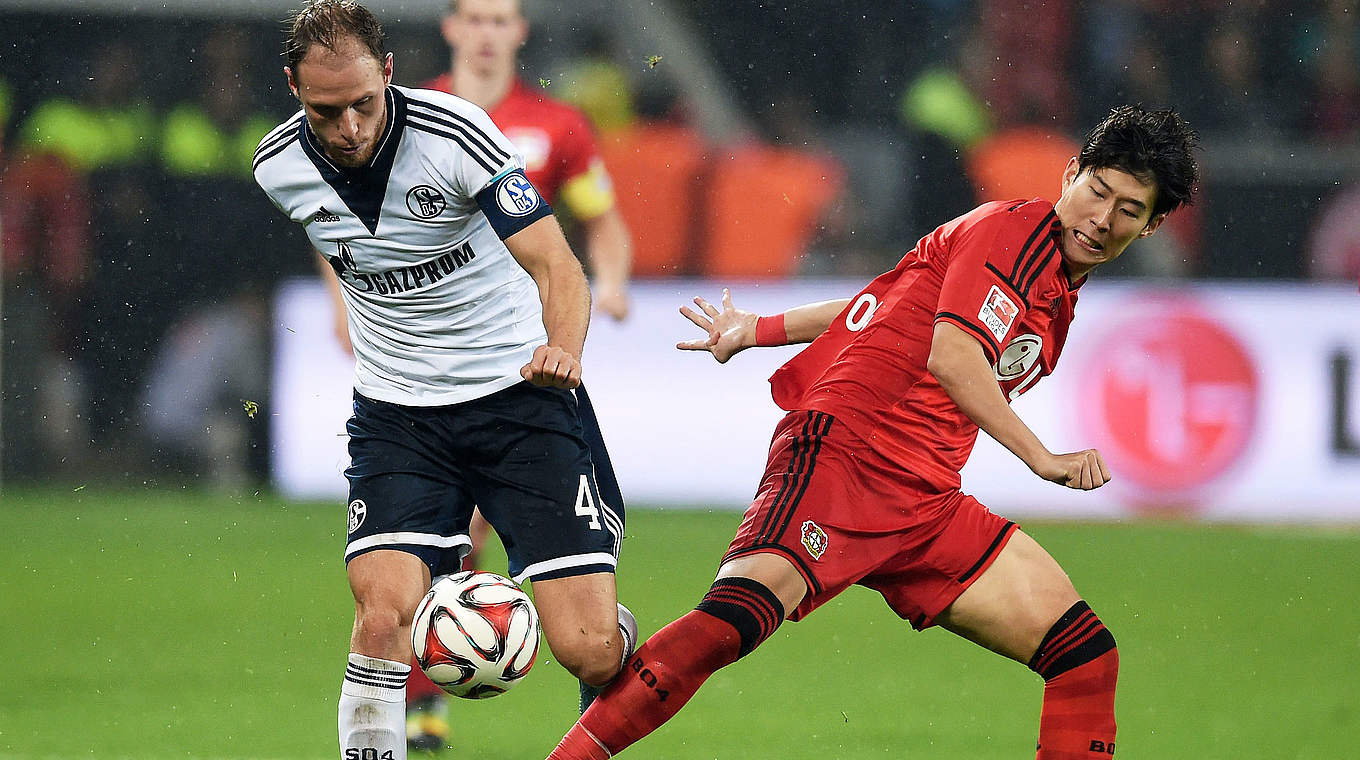 Topspiel am Samstagabend II: Schalke gegen Leverkusen © 2014 Getty Images