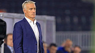 Didier Deschamps is the coach of the France national team © 2014 Getty Images