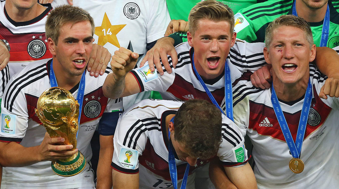 Lahm captained Germany to World Cup success © 2014 Getty Images