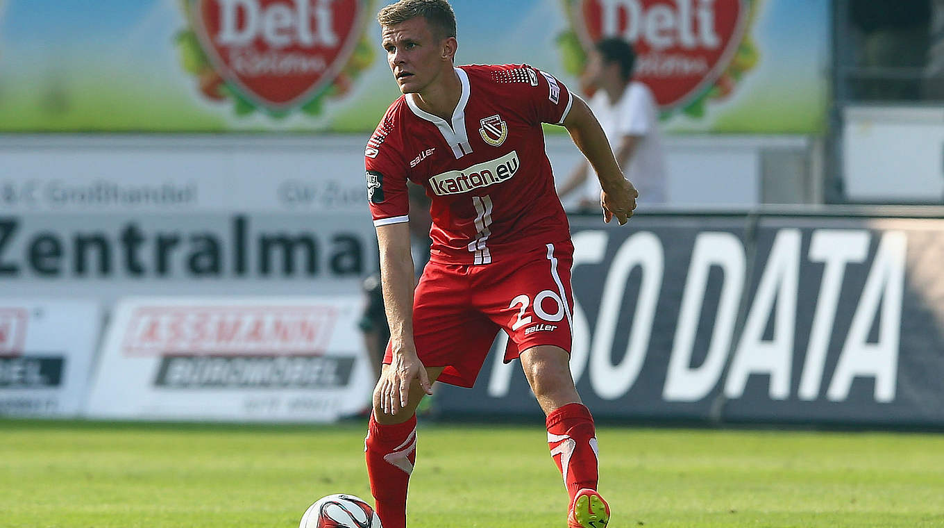 Hofft zum Trainingsauftakt dabei zu sein: Manuel Zeitz von Energie Cottbus © 2014 Getty Images