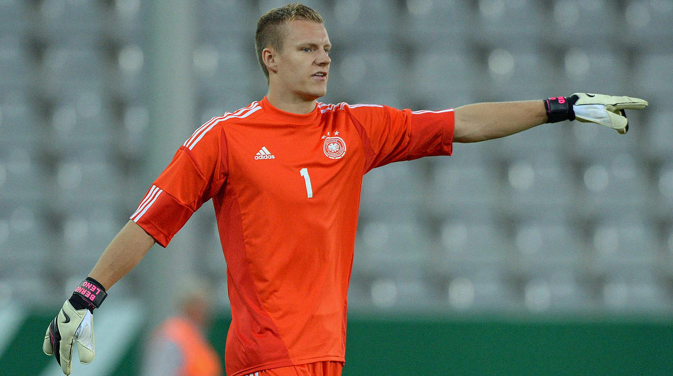 Kronprinz II: U 21-Nationaltorwart Bernd Leno von Bayer Leverkusen © imago sportfotodienst