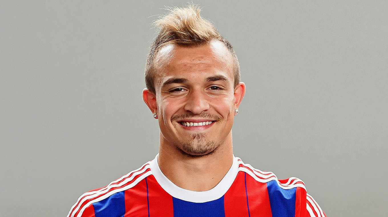 Raus aus dem Bayern-Trikot, rein ins Inter-Jersey: der Schweizer Xherdan Shaqiri © 2014 Getty Images