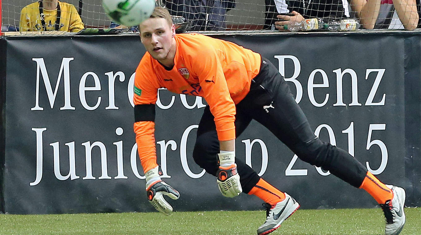 Starke Leistung im Finale: VfB-Keeper Marius Funk © imago/Pressefoto Baumann