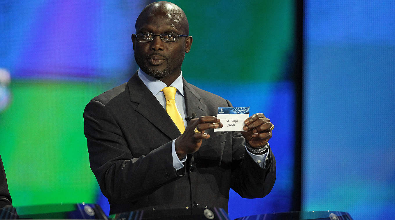 1995 der einzige afrikanischer Weltfußballer: George Weah © 2012 AFP