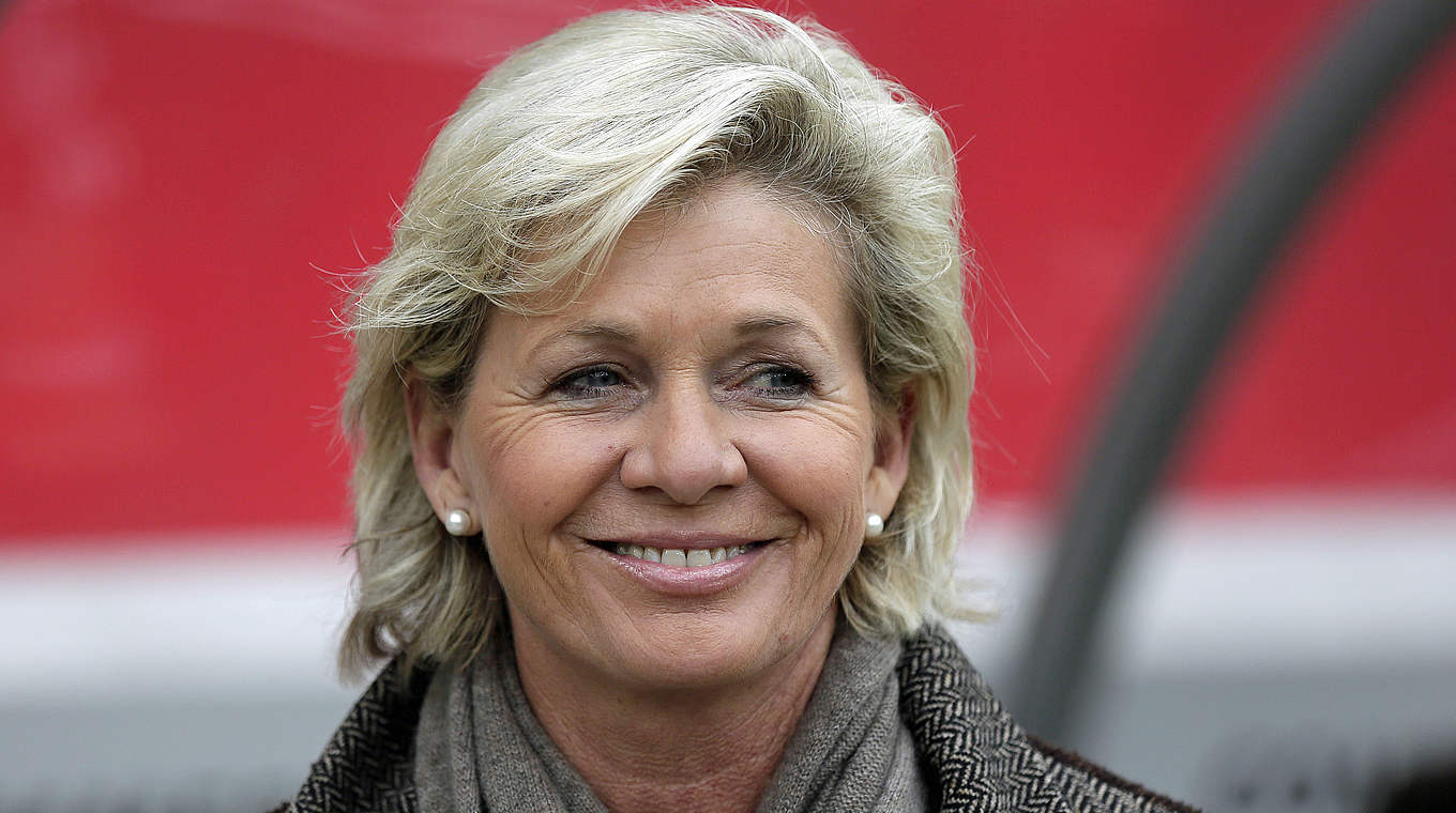 Silvia Neid has been named Coach of the Year twice  © 2014 Getty Images