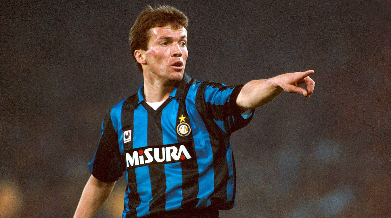 Weltfußballer 1991: Inter-Taktgeber Lothar Matthäus © imago