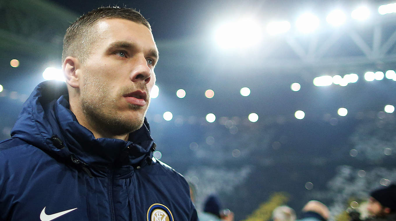 Lukas Podolski:  "Inter gehört für mich zu den zehn größten Klubs der Welt" © AFP