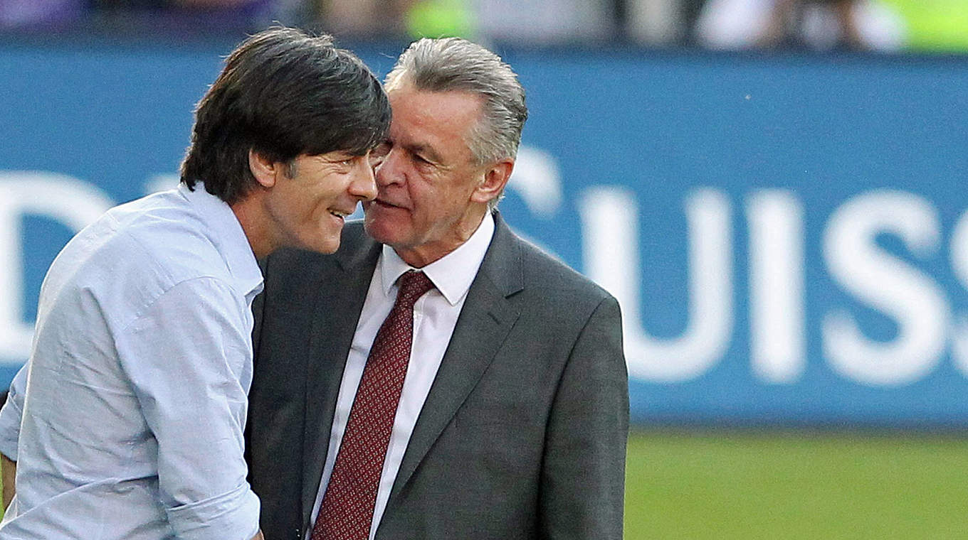 Hitzfeld on Löw and Germany at the EURO 2016: "They have to deal with the pressure” © imago sportfotodienst