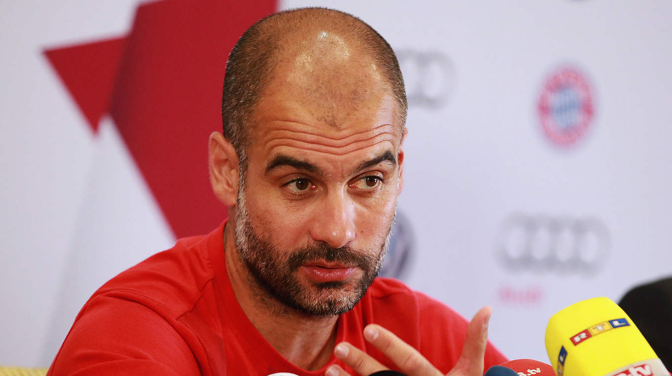 Pep Guardiola: "Die Champions League hängt vom Moment ab" © 2015 Getty Images