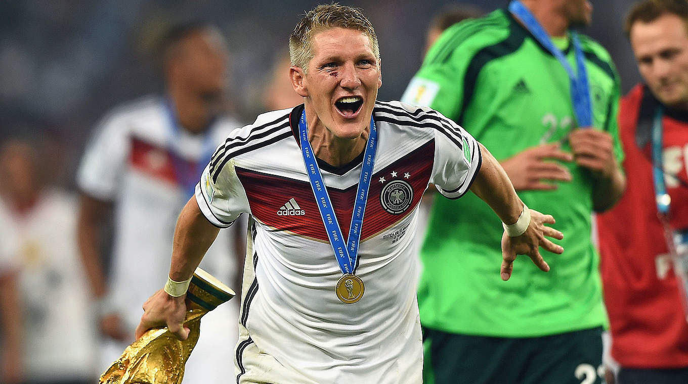 Bastian Schweinsteiger: "I am happy that I was still able to play a few games" © 2014 Getty Images
