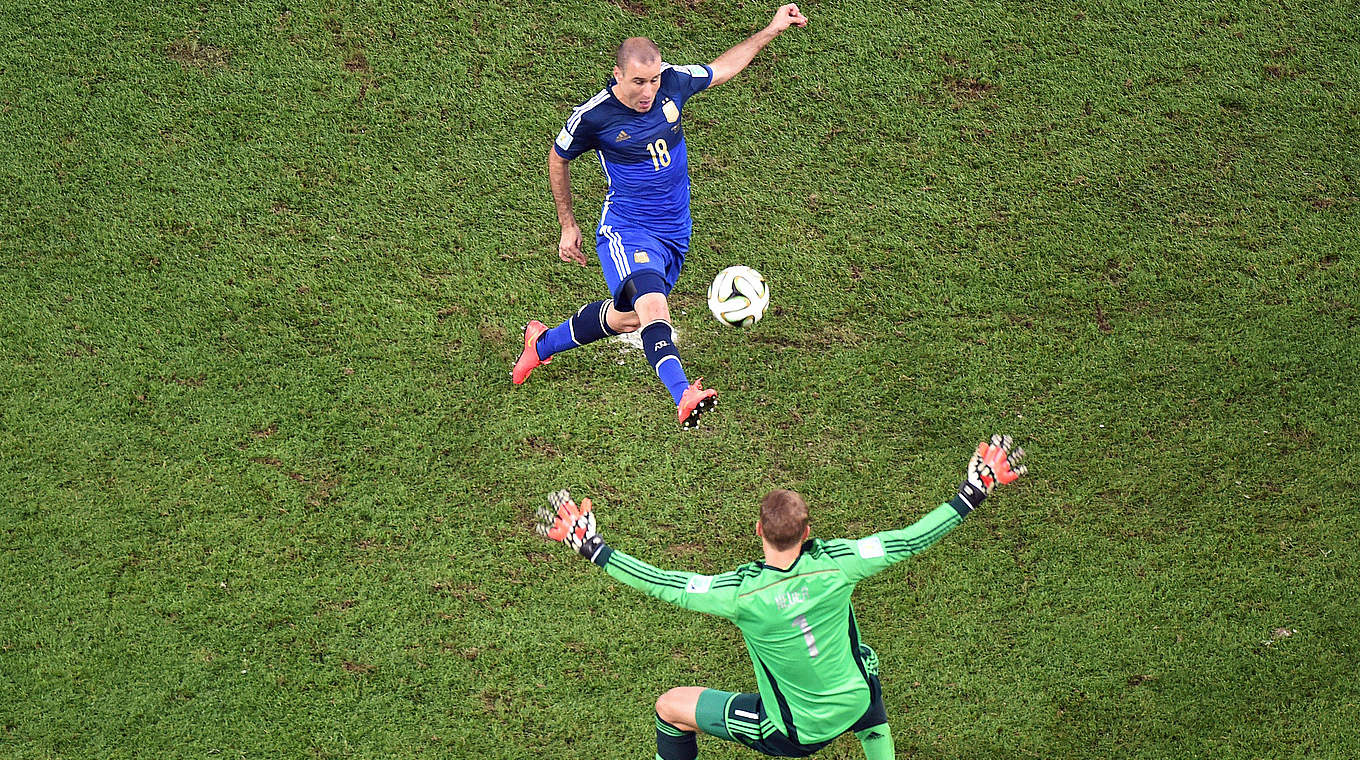 Macht sich breit: an Manuel Neuer kam im WM-Finale kein Argentinier vorbei © gettyimages