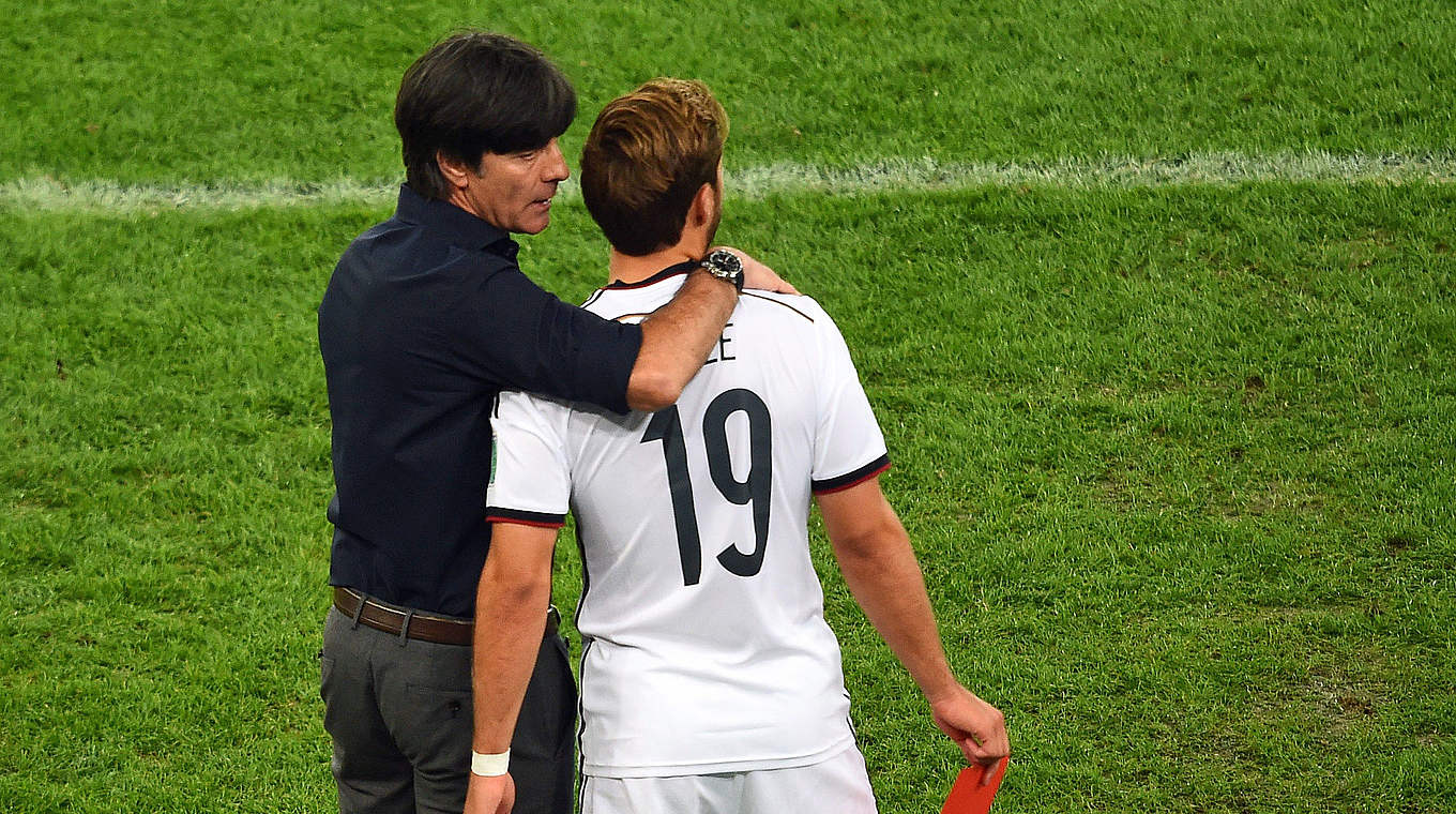 Löw has a lot of faith in World Cup matchwinner Mario Götze © gettyimages