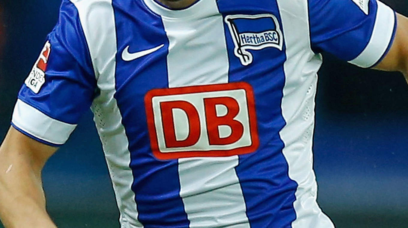 Ab kommender Saison mit neuem Hauptsponsor: Hertha BSC © 2014 Getty Images