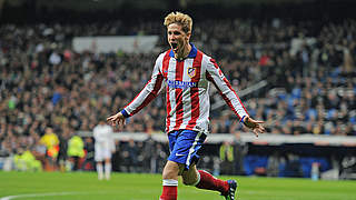 Wird zum Real-Schreck: Atletico-Angreifer Fernando Torres mit zwei Toren © 2015 Getty Images