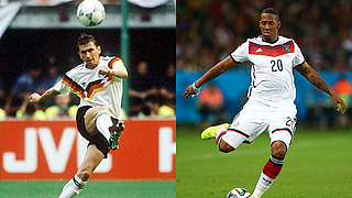 World Cup Winners in 1990 and 2014 respectively: Klaus Augenthaler and Jerome Boateng © 
