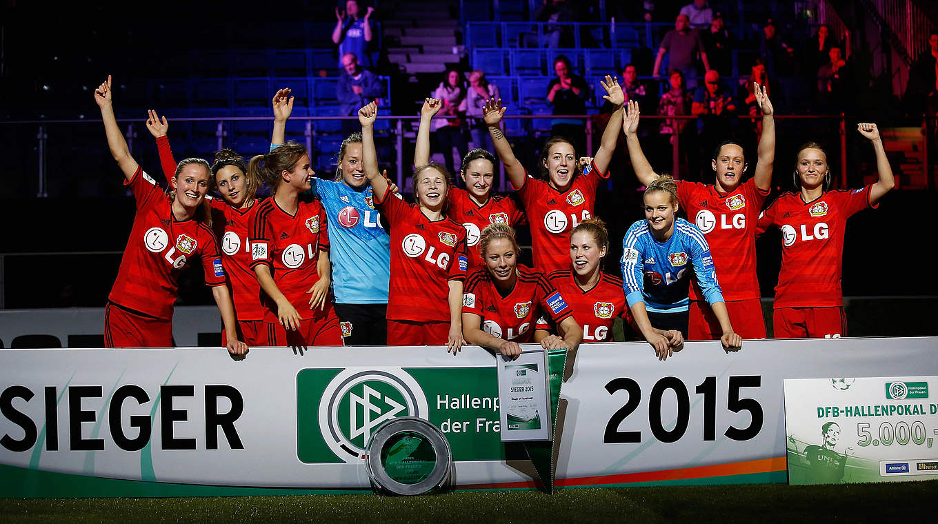 Video Bayer Leverkusen Gewinnt Dfb Hallenpokal Dfb Deutscher Fußball Bund Ev 