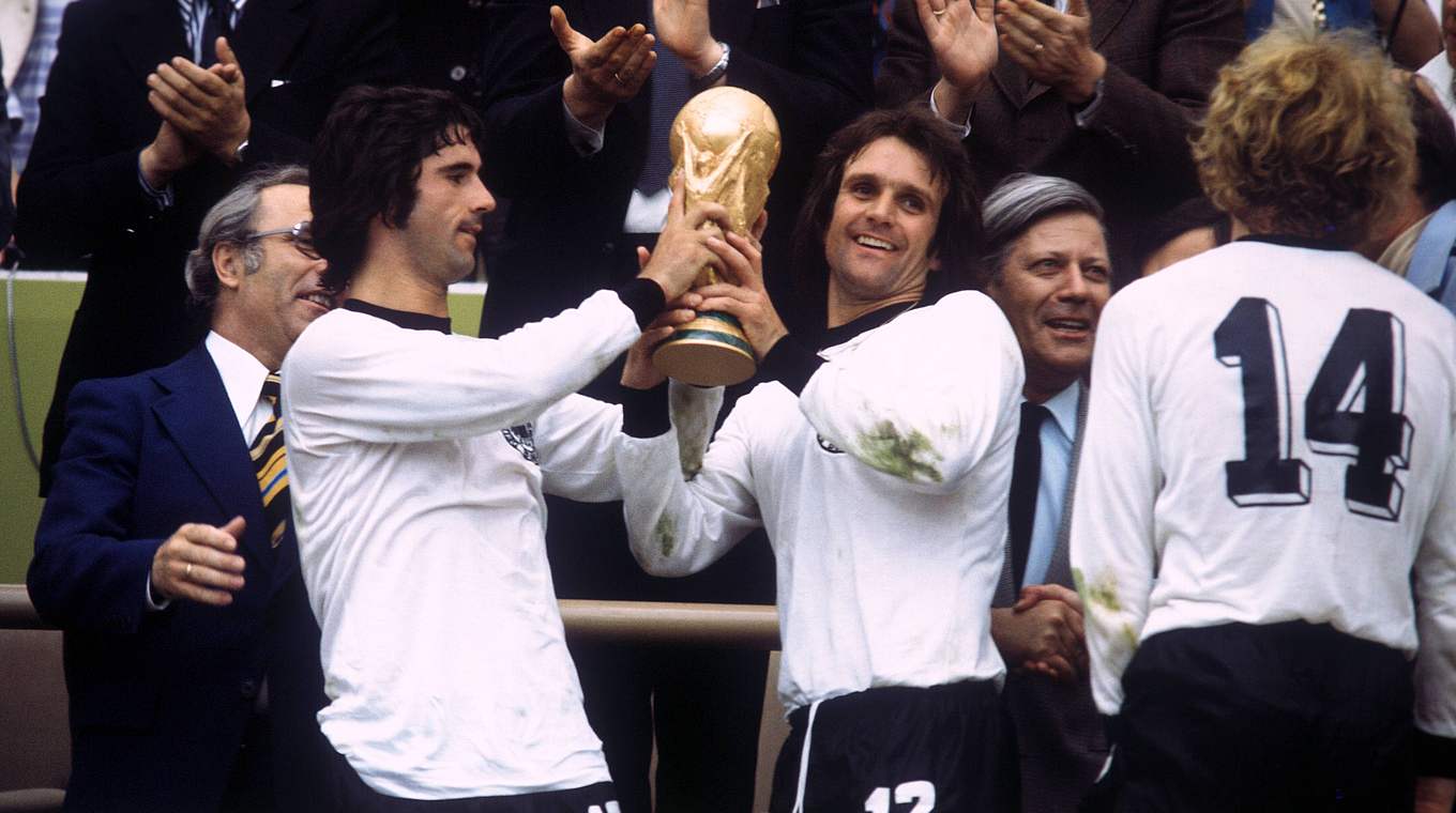 Seinen größten Erfolg feierte er 1974 mit dem Gewinn der Weltmeisterschaft. © Imago
