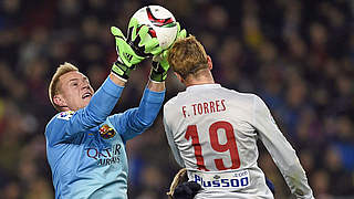 Marc-André ter Stegen's performance was celebrated by the fans and the press © Getty Images