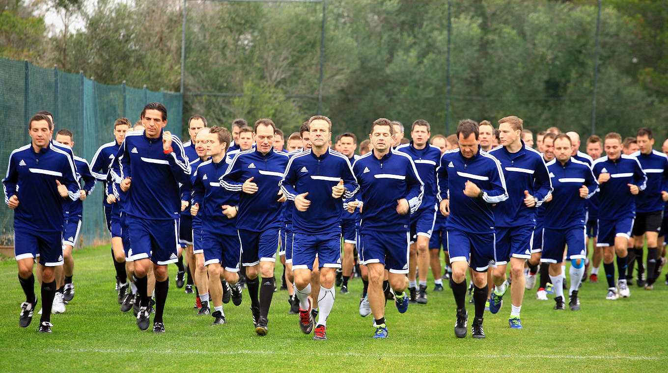 Schiedsrichtertrainingslager: Intensive Vorbereitung auf Mallorca © 2014 Getty Images