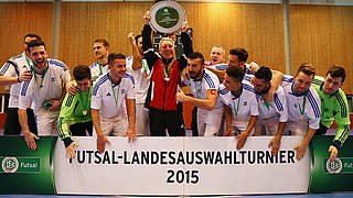Titel verteidigt: Hamburgs Futsal-Landesauswahl © 2015 Getty Images