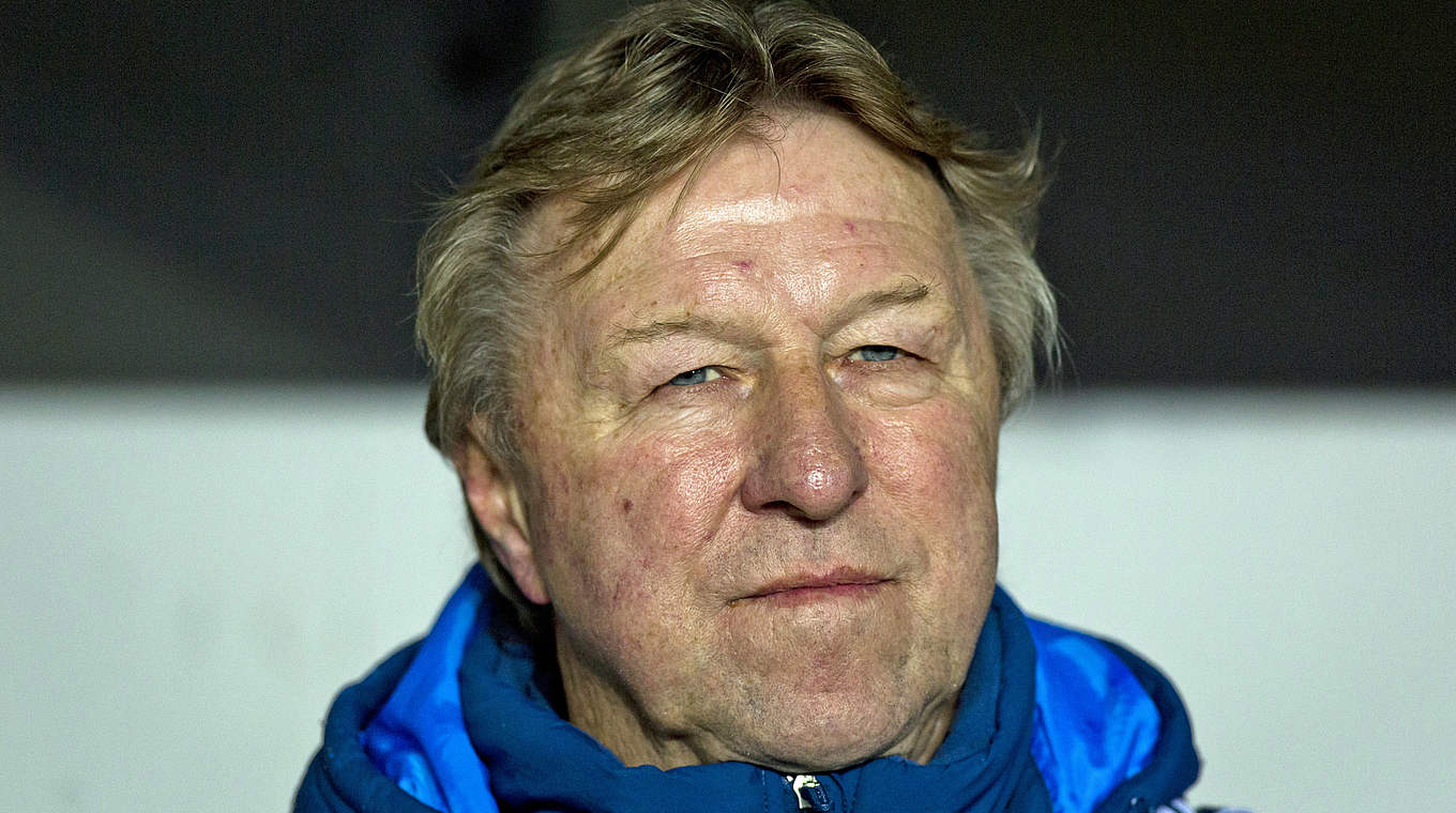 "Will unbedingt zum olympischen Turnier": DFB-Trainer Horst Hrubesch © 2014 Getty Images