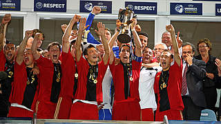 Europameister 2009: die U 21 triumphiert mit Khedira, Neuer und Co. © 2009 Getty Images
