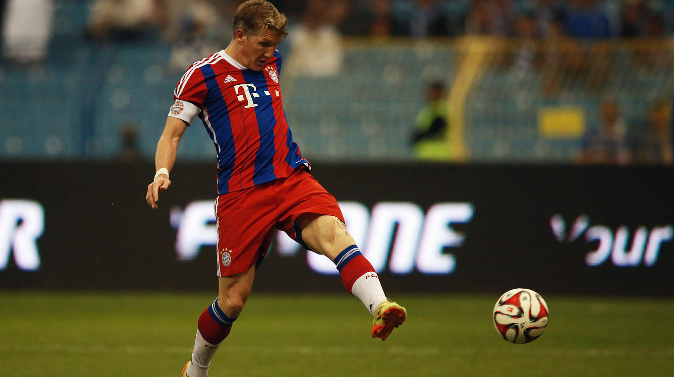 Bastian Schweinsteiger and Bayern München are on course for the Championship © 2015 Getty Images