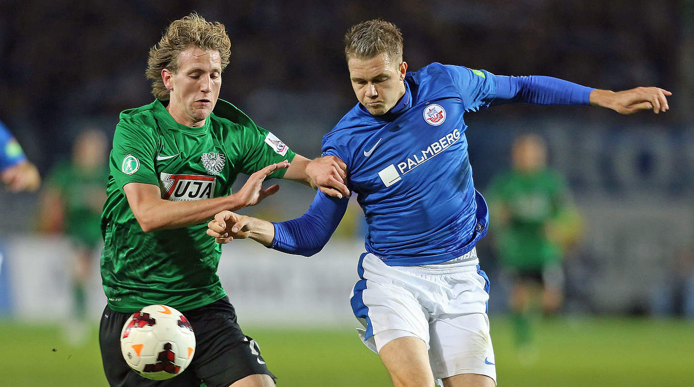 Von Holland, über die Oberliga in die 3. Liga: Rogier Krohne (l.) © 2013 Getty Images