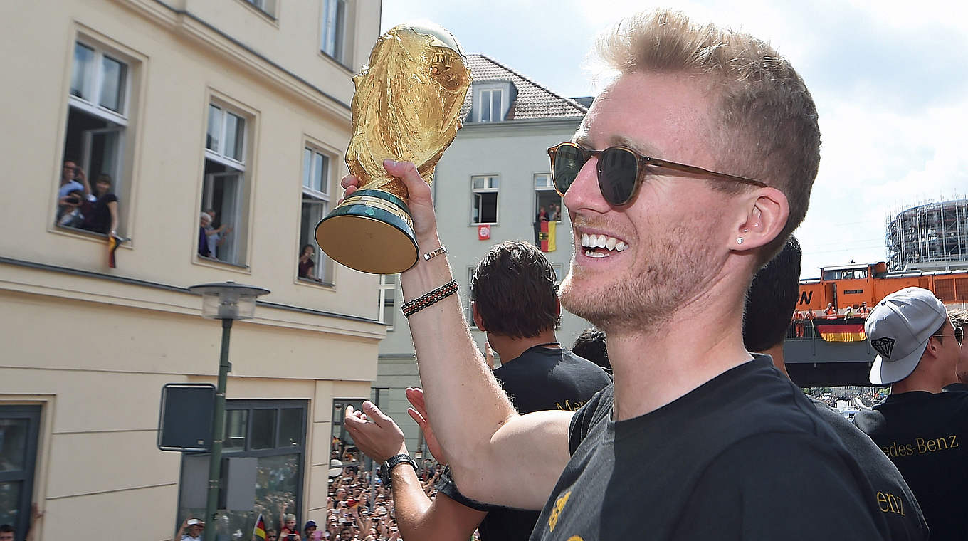 Schürrle won the World Cup with Germany in summer 2014 © 2014 Getty Images