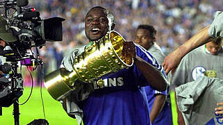 Asamoah on winning the 2001 DFB Cup: 