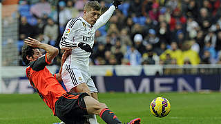 A clear home win for Real Madrid and World Champion Toni Kroos © AFP/GettyImages