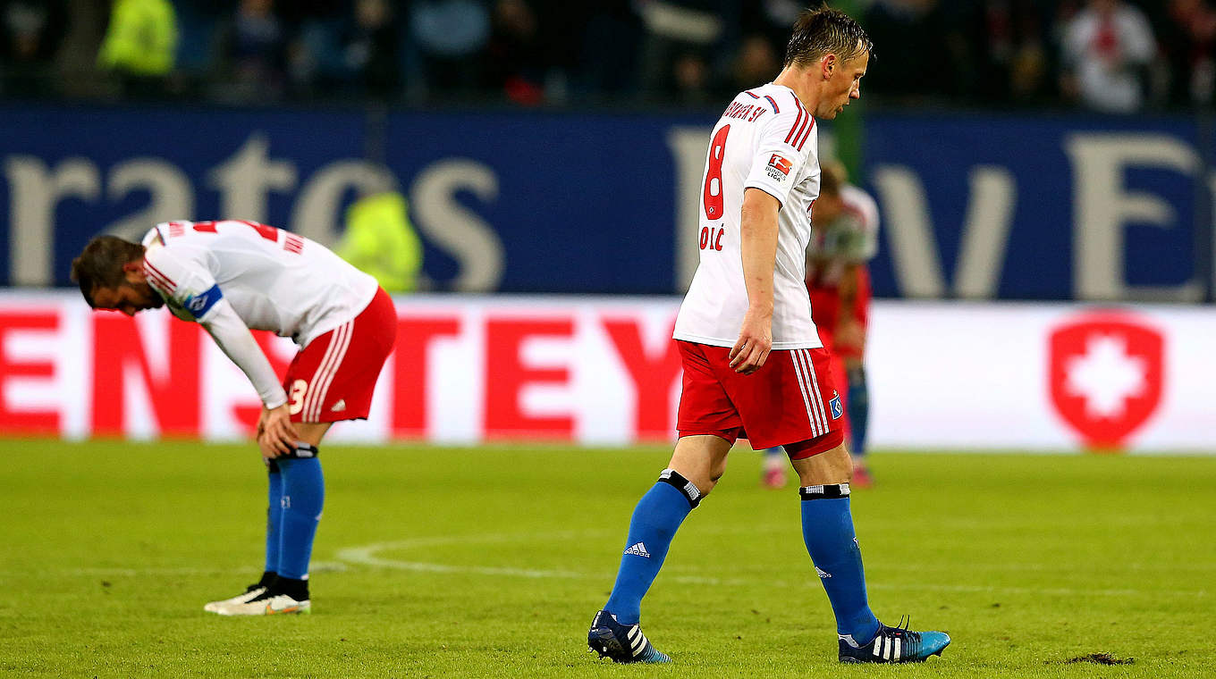 Rückkehr ohne Fortune: Hamburgs Ivica Olic (r.) © 2015 Getty Images
