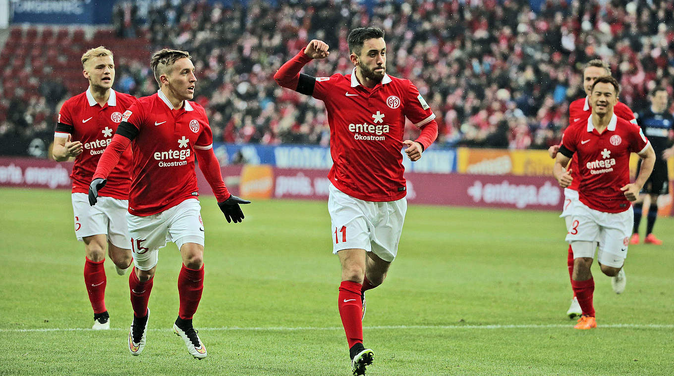 Malli scored a brace and assisted the third as Mainz beat Paderborn 5-0 © imago/Eibner