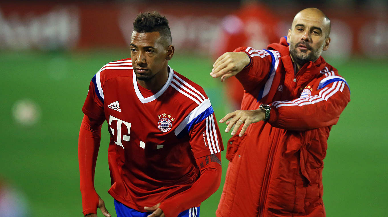 Guardiola on Boateng: "He's got it all - he's a team player with a great personality" © 2015 Getty Images