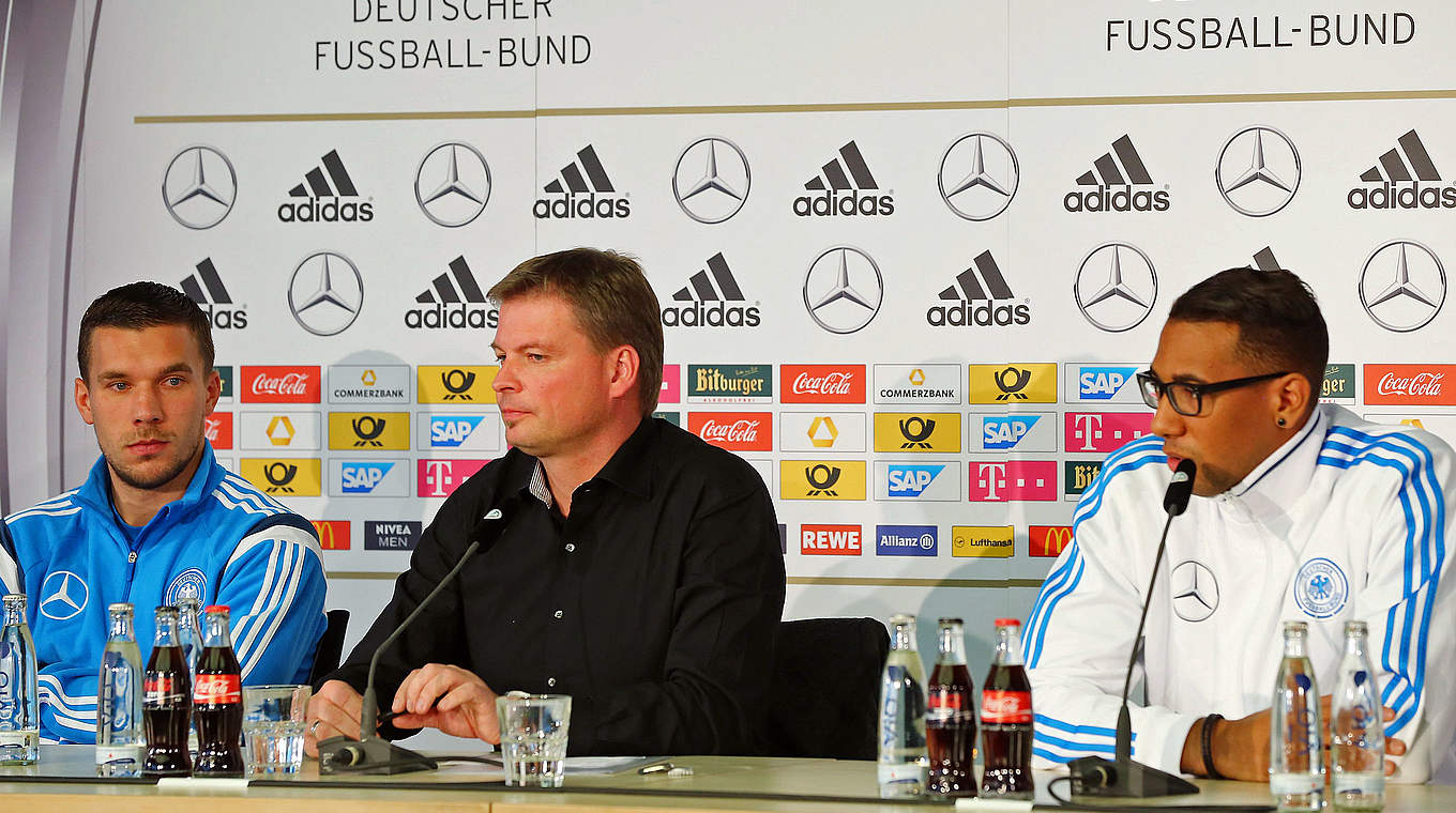 Pressekonferenzen sind nur ein kleiner Teil der DFB-Kommunikation © 2014 Getty Images