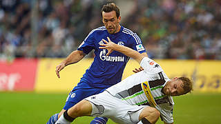 Schalke and Gladbach will fight for the Champions League spot © 2014 Getty Images