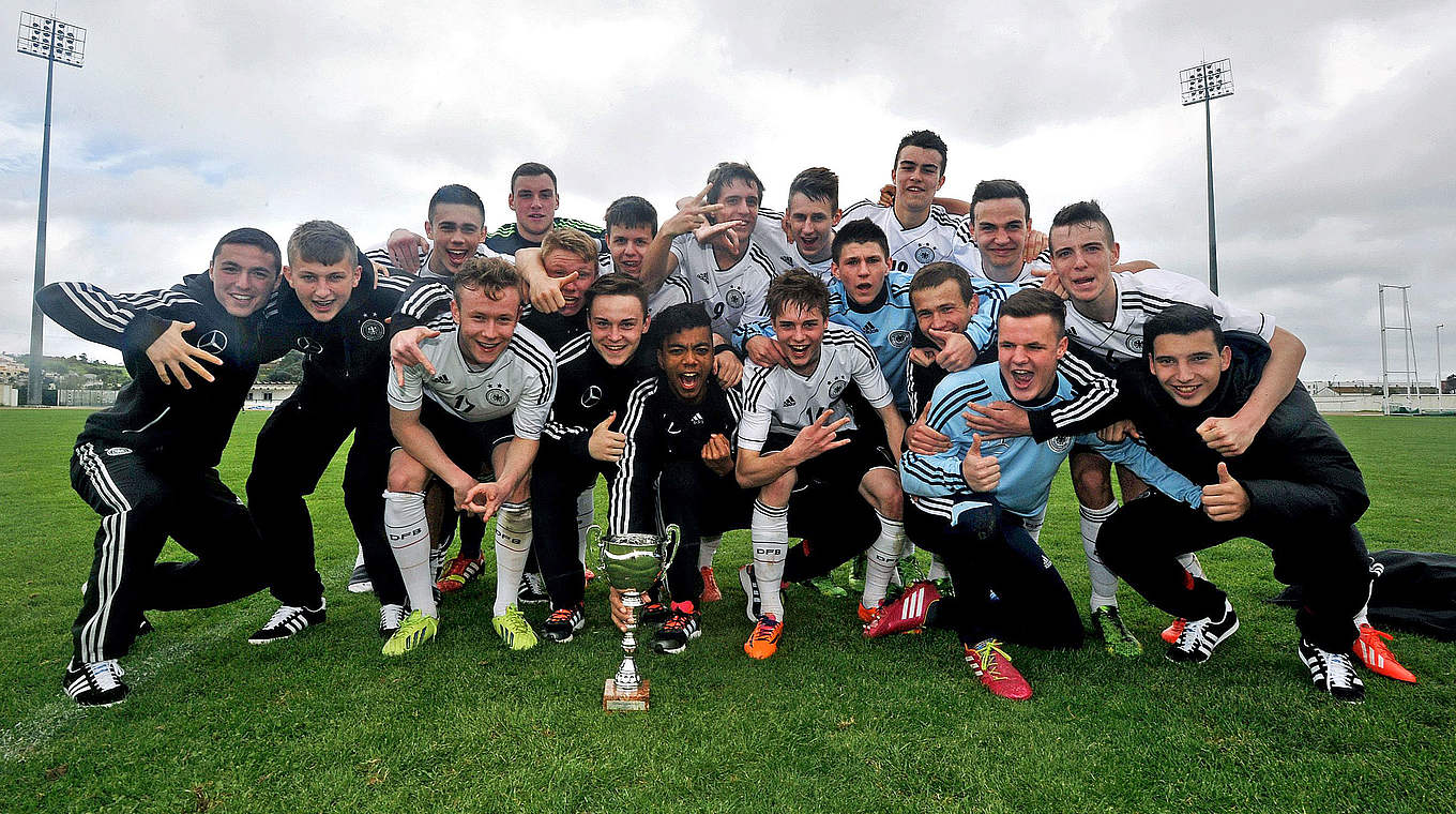 Positive Erinnerungen an das letzte Jahr: Die U 17-Junioren gewannen den Algarve Cup © 2014 Getty Images