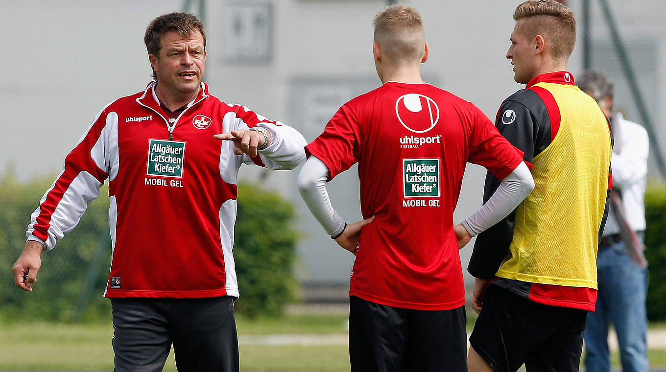 0:0 in Freiburg: FCK-Trainer Metz © 2013 Getty Images