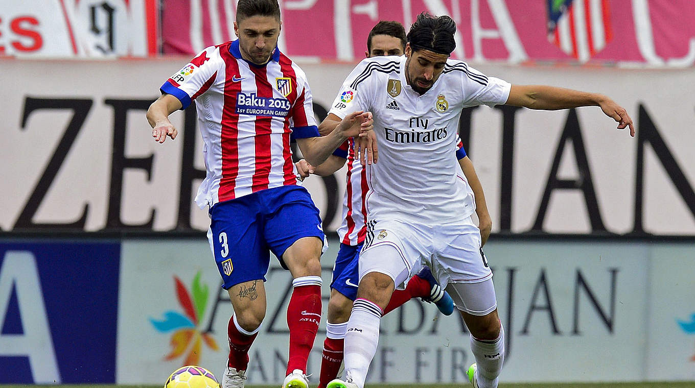 Sami Khedira played the first half over Real''s 4-0 defeat © AFP