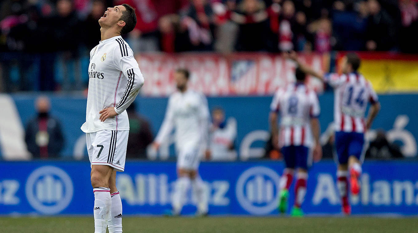 Cristiano Ronaldo was back in the Real team after his suspension © 2015 Getty Images