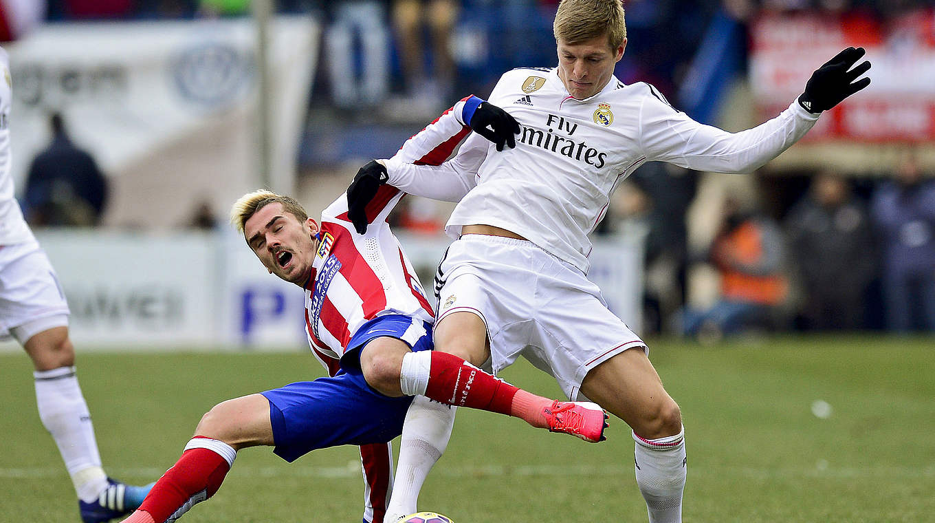 Toni Kroos is yet to celebrate a win over Atletico as a Real player © AFP