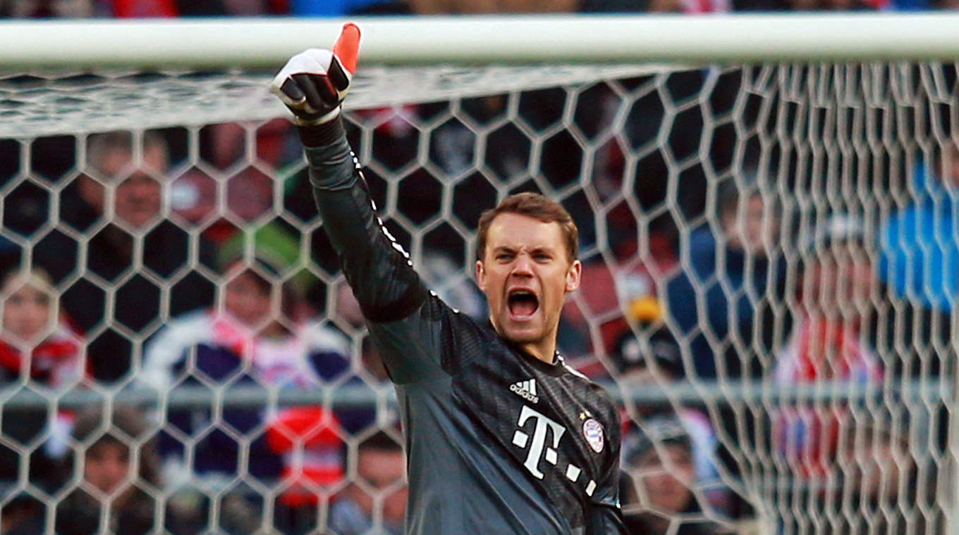 Manuel Neuer: "Another step in the right direction" © 2015 Getty Images
