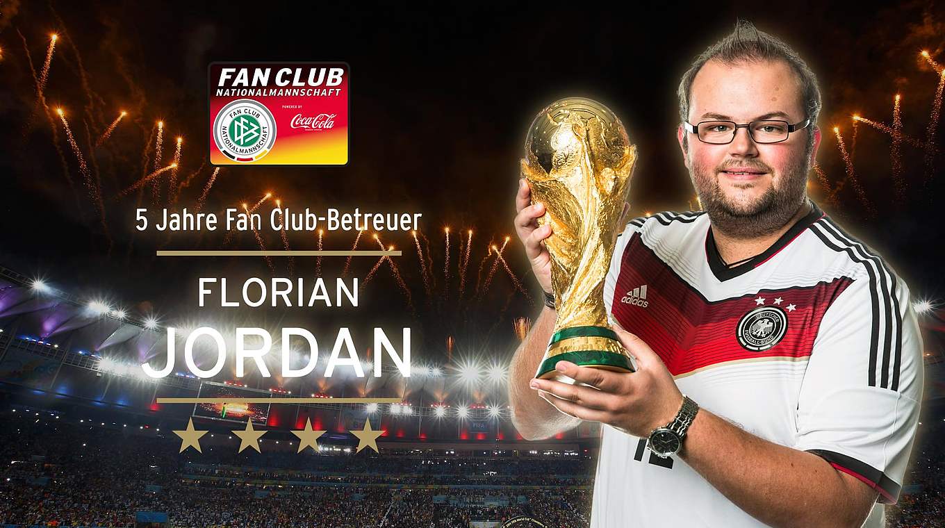 Cover-Boy 1: Florian Jordan. © Fan Club Nationalmannschaft