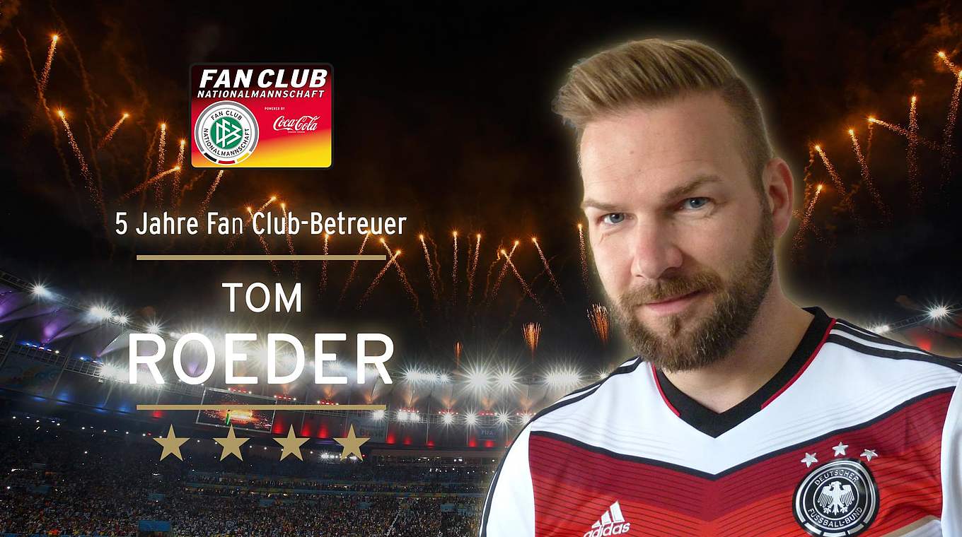 Cover-Boy 2: Tom Roeder. © Fan Club Nationalmannschaft