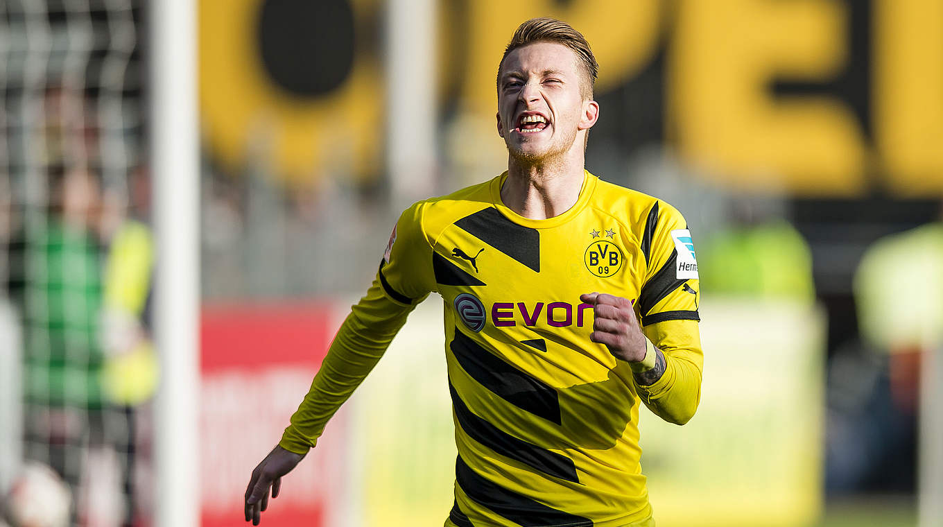 Marco Reus signed a contract extension to keep him in Dortmund until 2019 © Borussia Dortmund GmbH & Co. KGaA