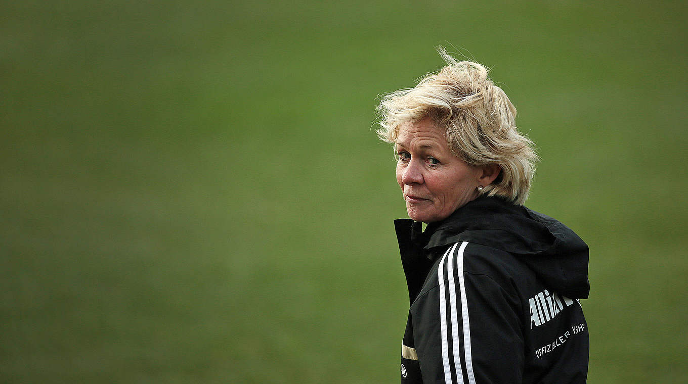 Head Coach Silvia Neid pleased with World Cup training camp in Marbella © 2015 Getty Images